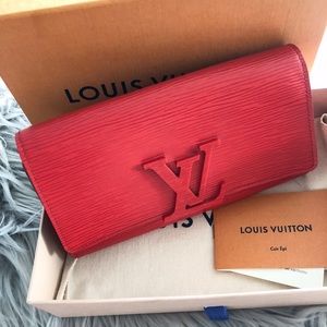 Louis Vuitton Epi Louise Red
